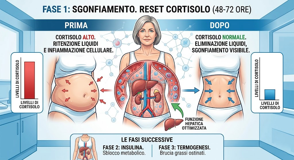 Fasi del dimagrimento ormonale